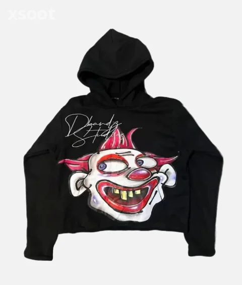 Billionaire Studios Dloo Hoodie Black - warm hoodie for winter outdoor daily use