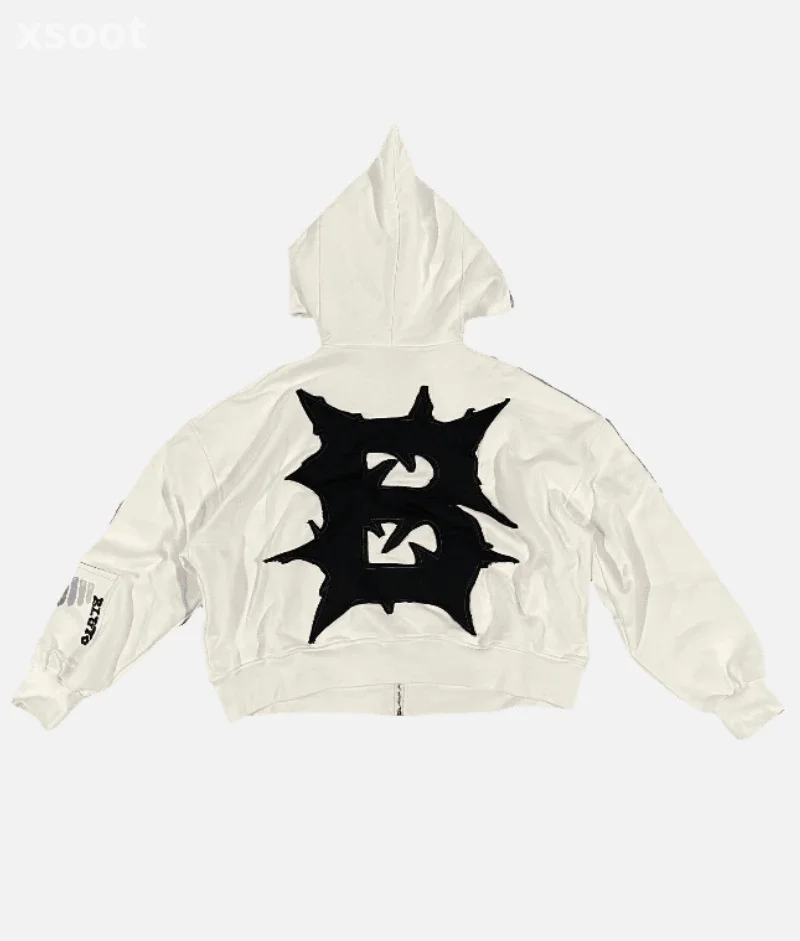Billionaire Studios Bloo Gradient Scale Zip Hoodie, comfort, comfort inn, comfort suites, comfort hoodie