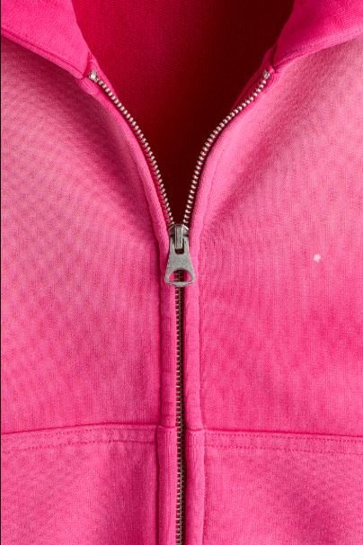 Men h&m Dark pink Oversized Hooded Jacket, cozy hoodie for home relaxation and sleep comfort, comfort, comfort inn, comfort suites, comfort hoodie