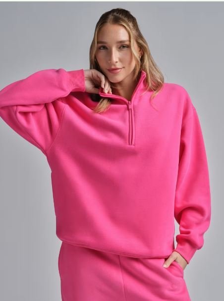 Basic Quarter Zip Mock Neck | 50% OFF | Buy Now |