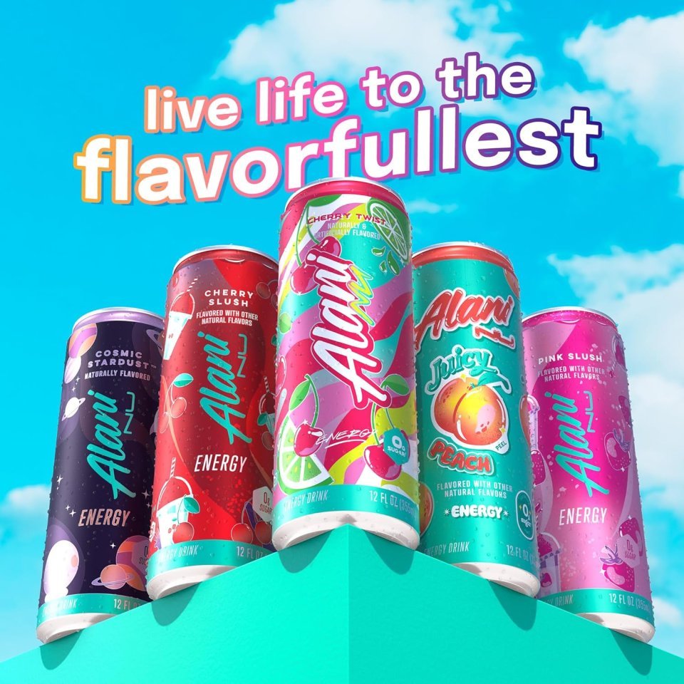 Alani Nu Energy Drink Variety Pack 12 Pack | Zero Sugar Low Calorie Energy Drinks with B Vitamins and Natural Focus