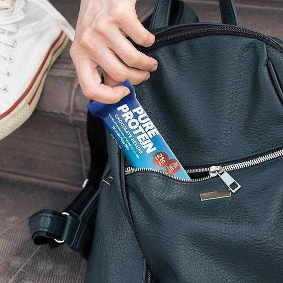 Buy Pure Protein Chocolate Deluxe Protein Bars | High Protein Low Sugar Snack Bars for Healthy Weight Management