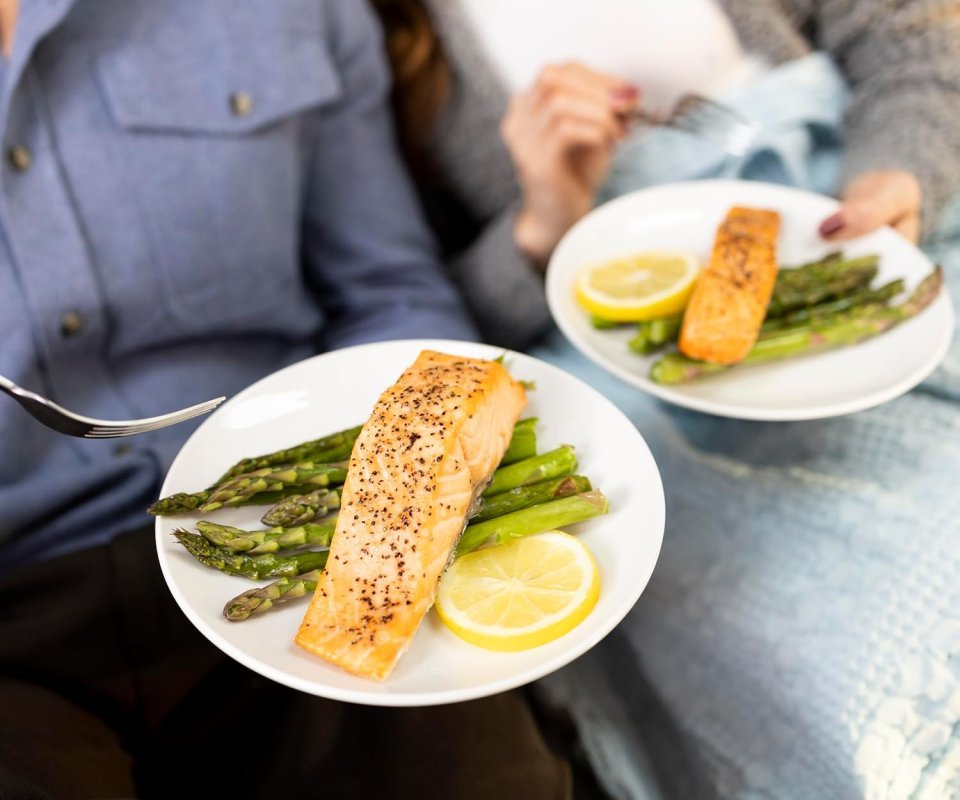 MOWI Atlantic Salmon — Fresh Never Frozen, 2 Fillets (12 oz), Farm-Raised Atlantic Salmon Portions