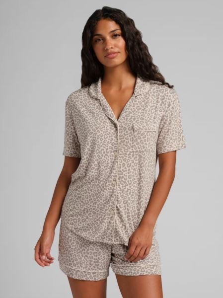 Luna Lounge Short Sleeve Short PJ Set